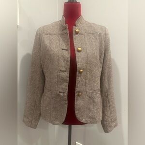 APT. 9 Wool-Blend Peplum Blazer